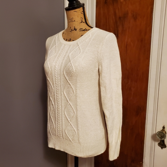 CABLE SWEATER - Picture 5 of 9